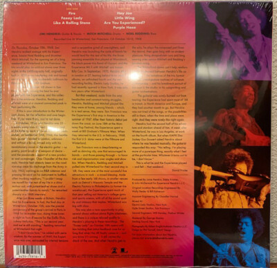 The Jimi Hendrix Experience Winterland Target Exclusive Orange