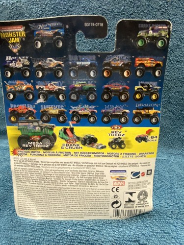 Hot Wheels Metal Collection Monster Jam #21 MANIAC. NIP. - Picture 2 of 2