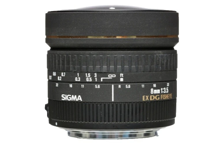 Sigma Auto & Manual Focus Camera Lenses 8mm Focal
