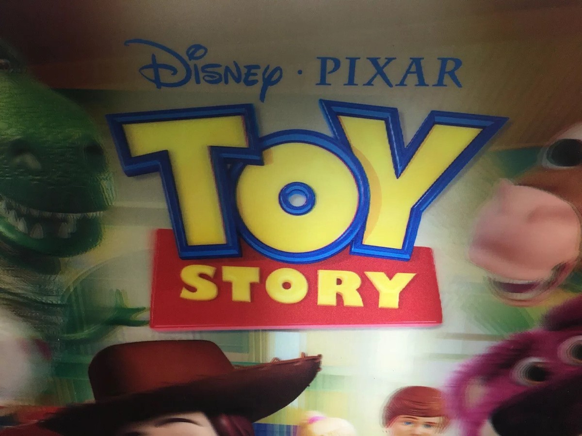 Toy Story Poster 3D Lenticular Disney Pixar - Woody, Buzz