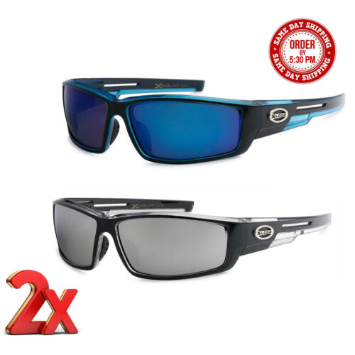 As Seen On TV HD Vision Xloop UV400 Filter Sunglasses 2 Pairs, Eliminate UV Rays - Afbeelding 1 van 29