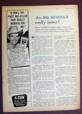 Original 1958 D-Con Ad Photo Endorsed Allen Meyer of Fargo North Dakota