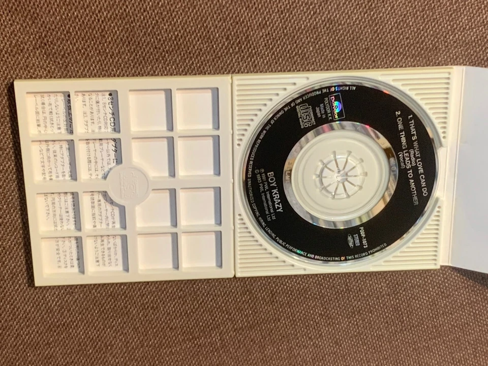 BOY KRAZY That's What Love Can Do JAPAN 3" CD SINGLE PODP-1073 Not-snapped - Image 4 of 4