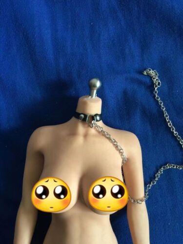 Only Chain 1/6 Scale Black SM Fun Chain Model for 12" Phicen TBLeague HT Toys - Afbeelding 1 van 3