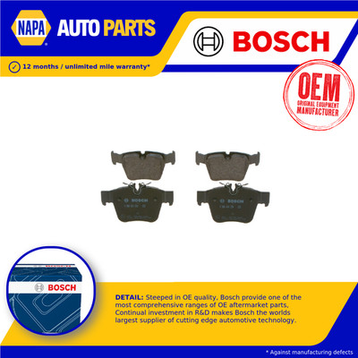 Brake Pads Set fits MERCEDES GLC220D C253, X253 2.0D Rear 19 to 23 OM654.920 New