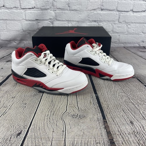 Air Jordan 5 Retro 2016 Low Fire Red Size 8 New With Box - Picture 4 of 9