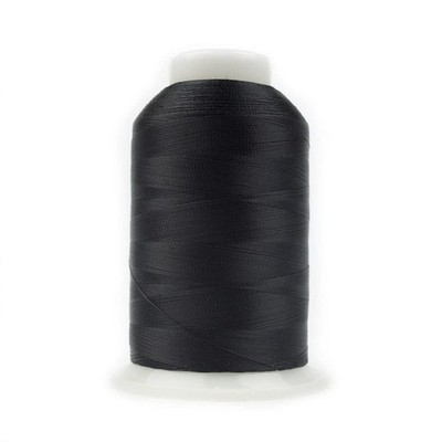 DecoBob Black 2Ply Cottonized Polyester 80wt Thread Sewing Machine Supply