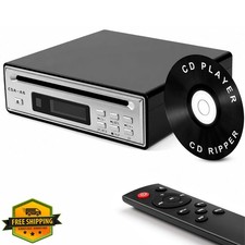 Portable CD Player for Home, CD Ripper, Desk Audio CD Players, CD Player for ...