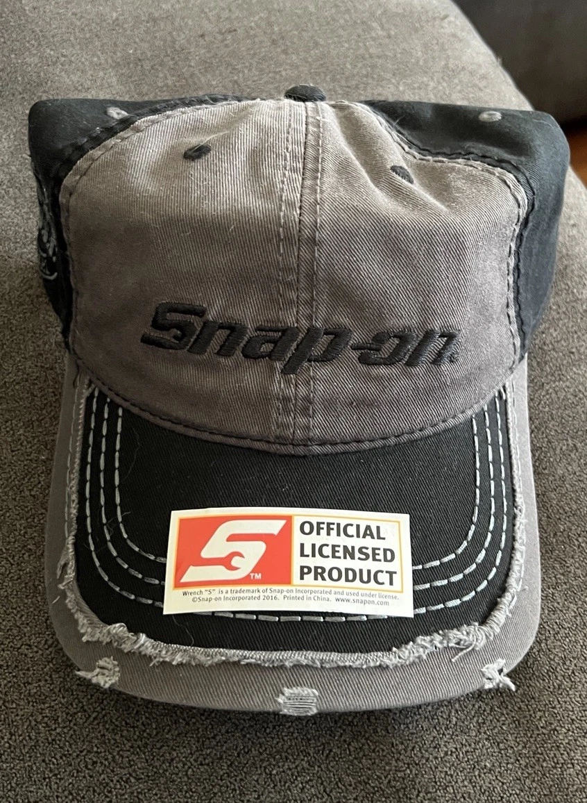 NEW Snap-On Vintage Steel Series Distressed Hat Adjustable