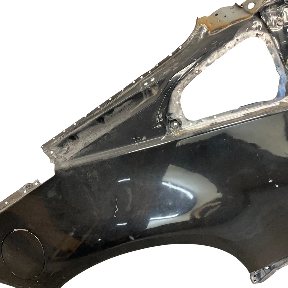 03-09 Nissan 350Z cupé OEM cuarto trasero derecho guardabarros panel negro G41 21BGKE1 Foto 3 de 4