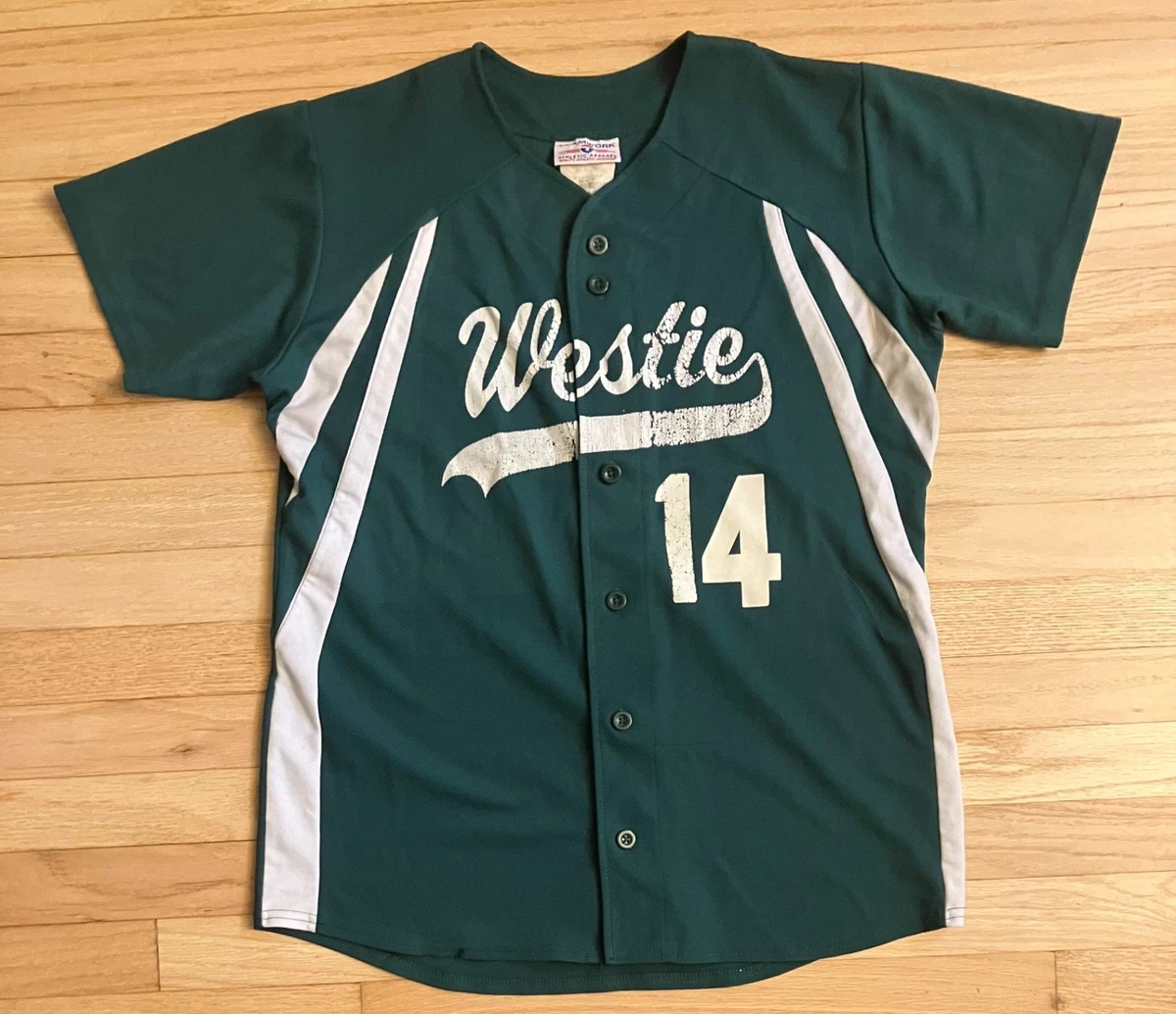 Maillot de baseball Teamwork Youth XL bleu marine rouge et Maillot de baseball Teamwork Youth XL bleu marine rouge et