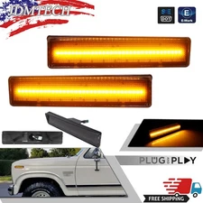 Fits 1980-1986 Ford BRONCO PICKUP F-150 F-250 F-350 TRUCK LED SIDE MARKER LIGHTS