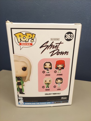 Funko Pop! Rocks - BlackPink Apagado Rosa #363 Negro Rosa Rosado Pop 363 Rubio - Imagen 3 de 5