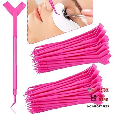 100 Piece Y Shape Eyelash Lift & Perm Tool - Brush for Eyelash Extension