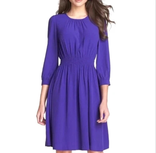 Abito Kate Spade Zari viola donna taglia 10