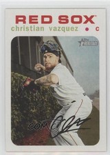 2020 Topps Heritage White /50 Christian Vazquez #471 0c6