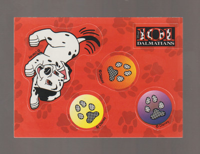 1996 SkyBox 101 Dalmatians  Trading Card #69,,, pop outs