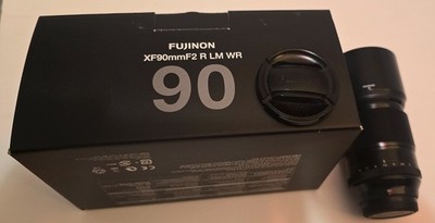 Fujifilm Fujinon XF 90mm f/2 R LM WR Lens - Good Condition - Fuji X Mount