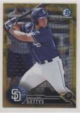 2016 Bowman Draft Chrome Top Prospects Gold Refractor 23/50 Michael Gettys 0g0l