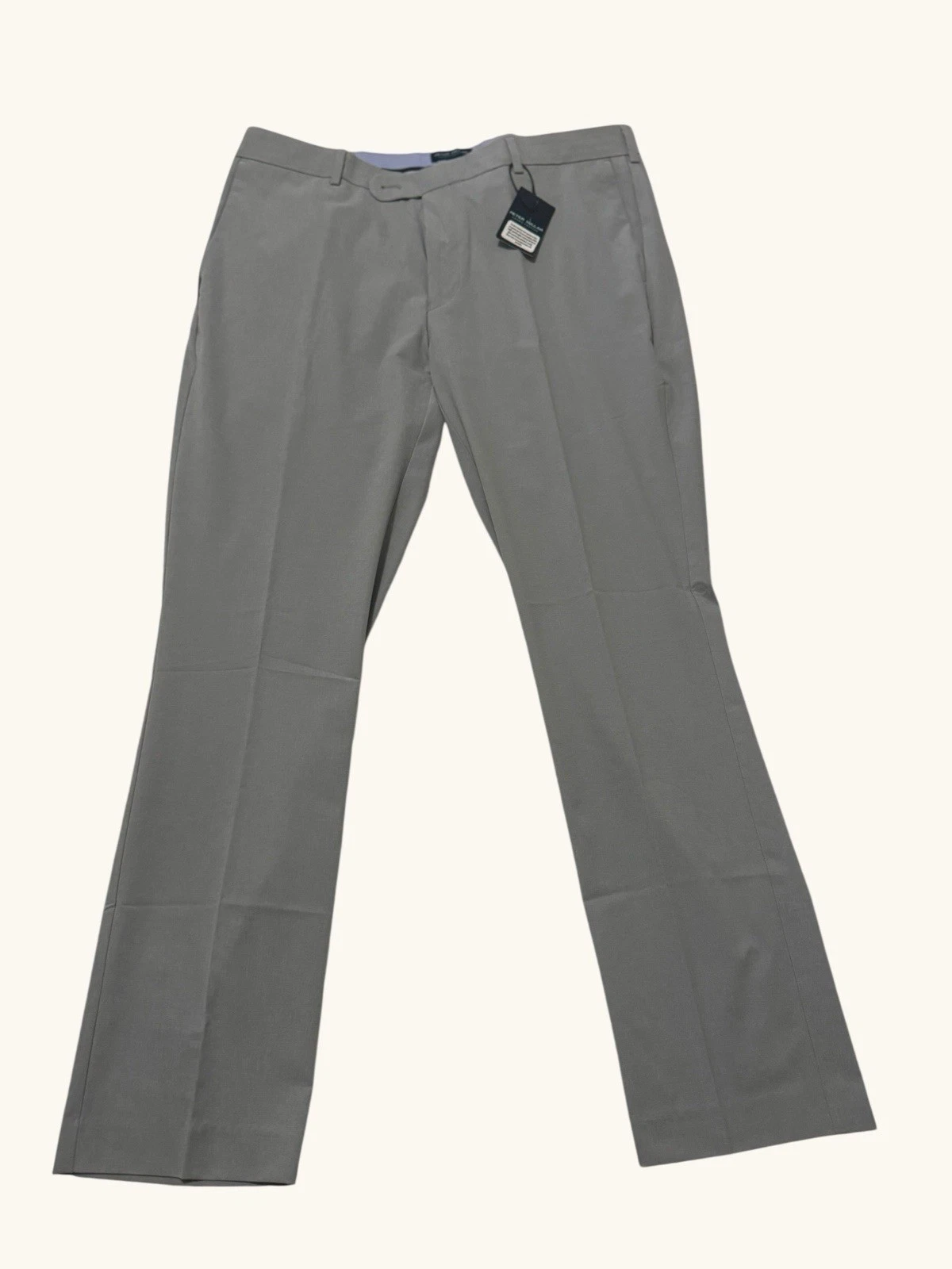 Peter Millar Golf Pants Crown Crafted Surge 40 X 32 Gale Gray NWT