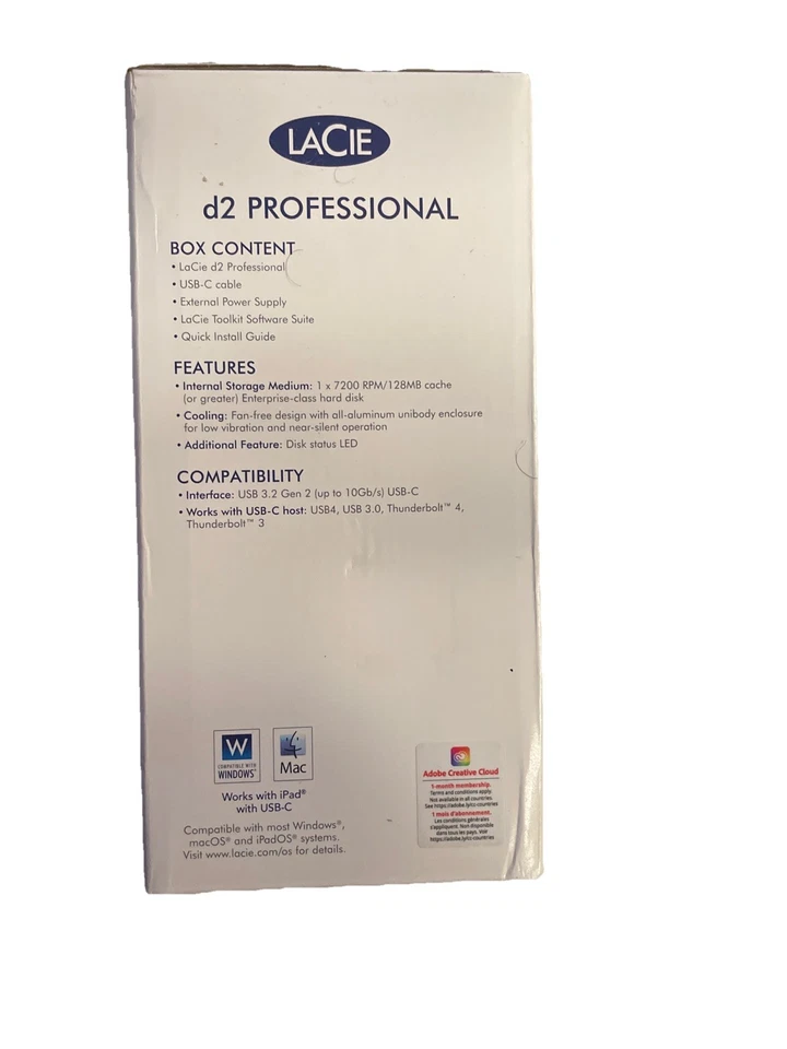 LaCie STHA8000800 8TB,7200 RPM, Desktop External HDD | Brand new - Image 4 of 4