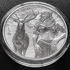 2023 Germania VALKYRIES OSTARA 1oz Silver Coin BU With COA Silver 25k Mintage