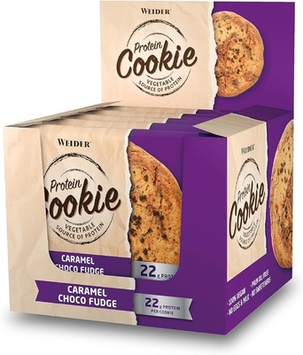 Weider Protein Cookie Karamell Choco Fudge 12x90g