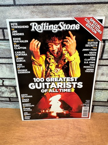 Rolling Stone 100 Greatest Guitarists Of All Time Special Collectors ...