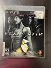 Heavy Rain Sony PlayStation 3 Video Game With Case Used Condition