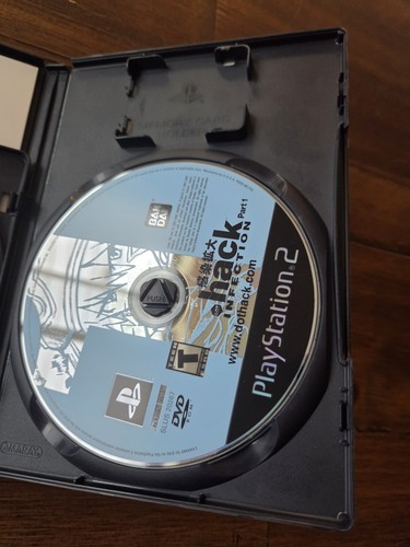Dot Hack Infection Parte 1 PS2 PlayStation 2 Completo CIB con Tarjeta Reg DVD - Imagen 3 de 4