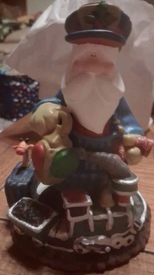 The J Adams Collection 1995 Biggest Kid Of All Santa & Train #AD2202 