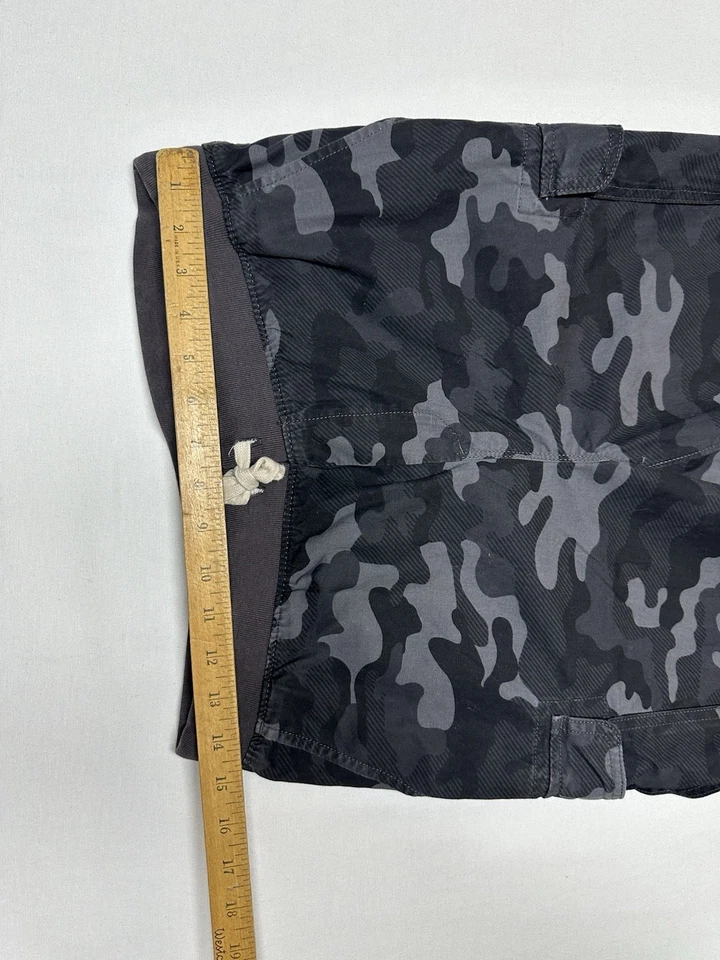 Pantalones Lands End Camuflados Grandes 14-16 H Husky Ajustable Cordón Cintura Elástica Foto 4 de 4
