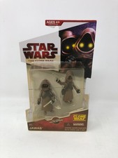 Star Wars Clone Wars White Red Box Basic Figures Jawas Action Figure