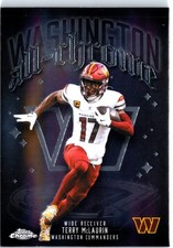 2025 Topps Chrome Football - Terry McLaurin #ACT-9 ALL CHROME TEAM Commanders