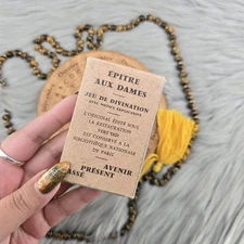 Epitre Aux Dames 32 Card Lenormand Deck With Little White Book And Box USED