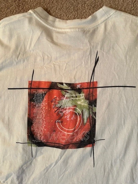 VINTAGE 90s Tori Amos To Venus And Back 5-1/2 Weeks Tour 1999 T-Shirt XL - Image 4 of 4