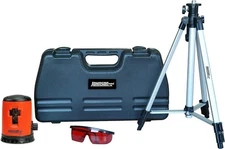 Johnson 40-0921 Self-Leveling Cross Line Laser Level Kit with Tripod & Case
