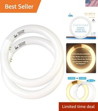 30K Circular Fluorescent Light Bulbs T9 9 inch 30 Watts, Round -L 27K Circlin...