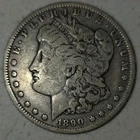 1890 Morgan Silver Dollar $1 Circulated US Coin
