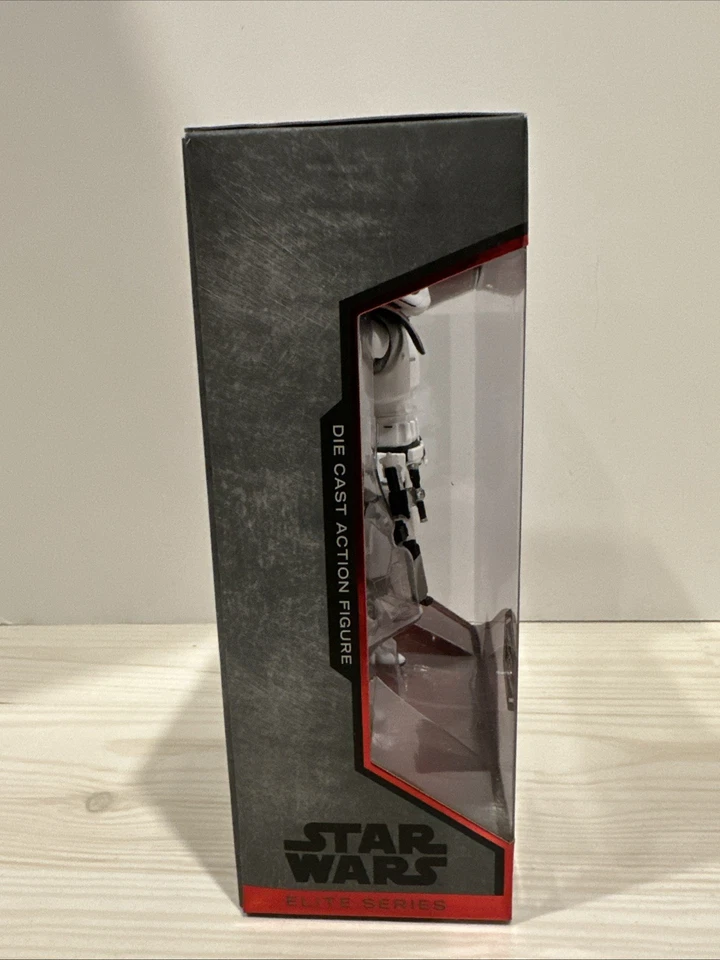 "Figura de acción Star Wars Elite First Order Stormtrooper Officer Die Cast Metal 6""" Foto 2 de 4