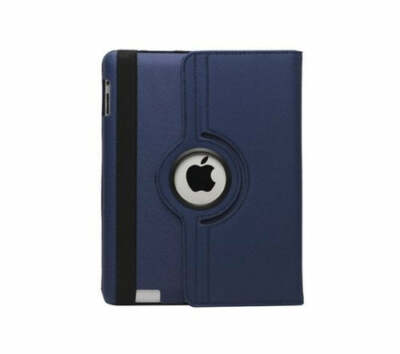 360° drehbare Folio Flip Leder Tasche Hülle Schutz für Apple iPad Mini 1 2 3