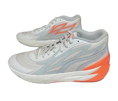 Men's Puma MB.02 LaMelo Ball “Gorange” Basketball Shoes Sz 10.5