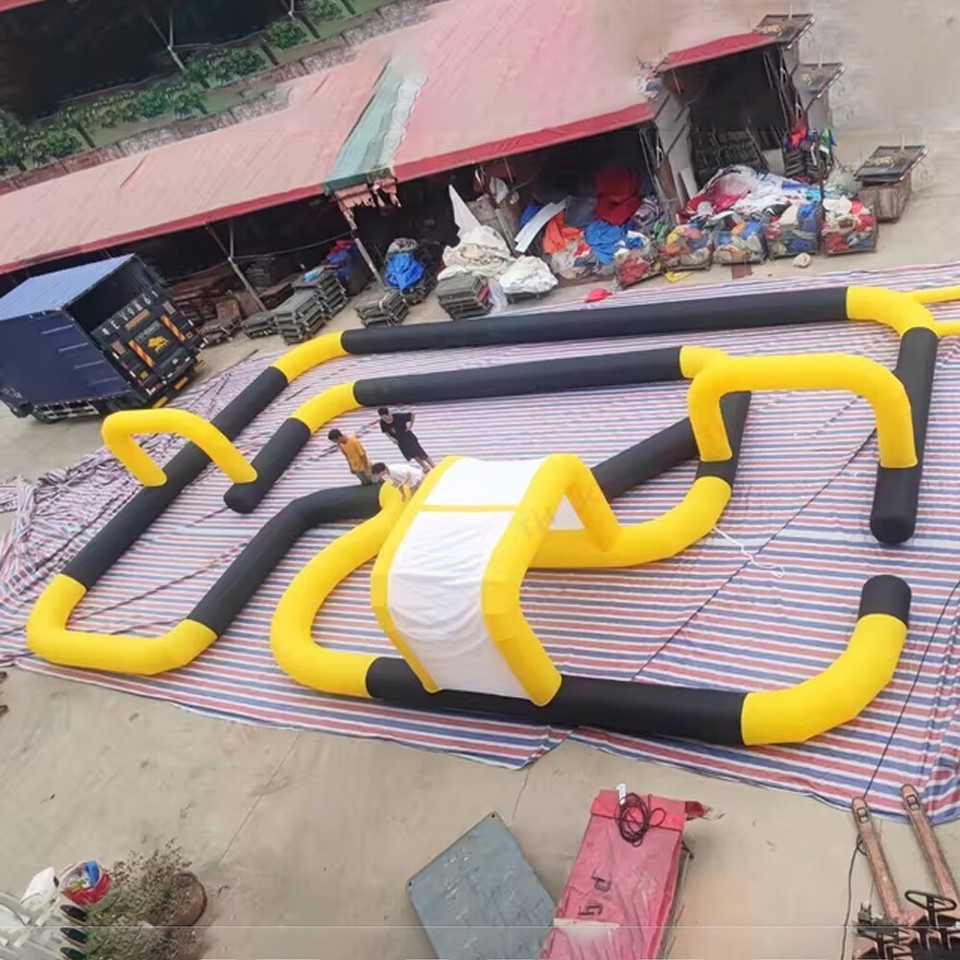 Giant Inflatable Race Track Air Race Track Rc Mega Blow Up Arena ...
