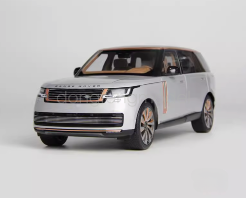 LCD 1:18 Scale Silver 2022 Range Rover SV SUV Sport Diecast Metal Car Toys Gift - Picture 4 of 18