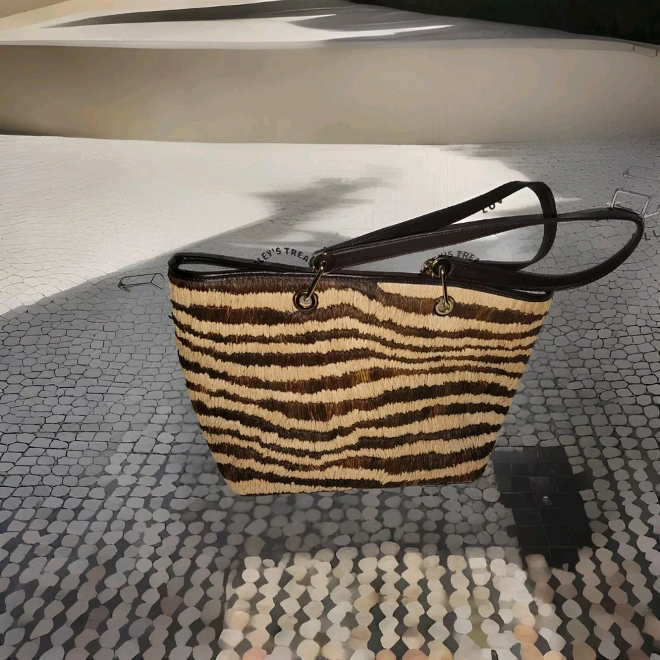 Bolso de Mano MICHAEL Michael Kors Para Mujer Malibu Grande East West Paja Natural Foto 4 de 4