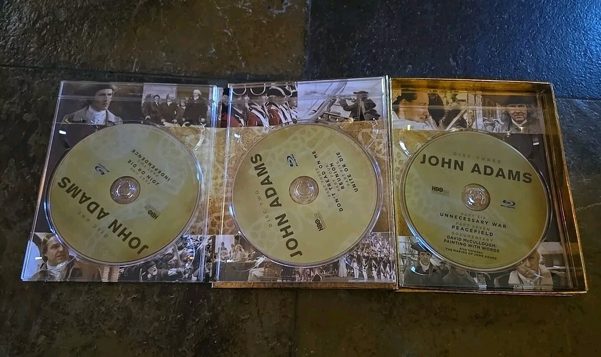 (未使用･未開封品)John Adams [Blu-ray] Amazon.com: John Adams HBO Mini-series & Lincoln [Blu-ray, 4