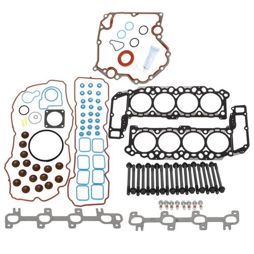 Head Gasket Set Bolts Fits 99-03 Dodge Dakota Durango Ram Jeep 4.7L  - Foto 9 di 9