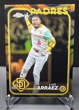 2024 Topps Gilded Collection Luis Arraez Electroblack Refractor 1/5 Padres
