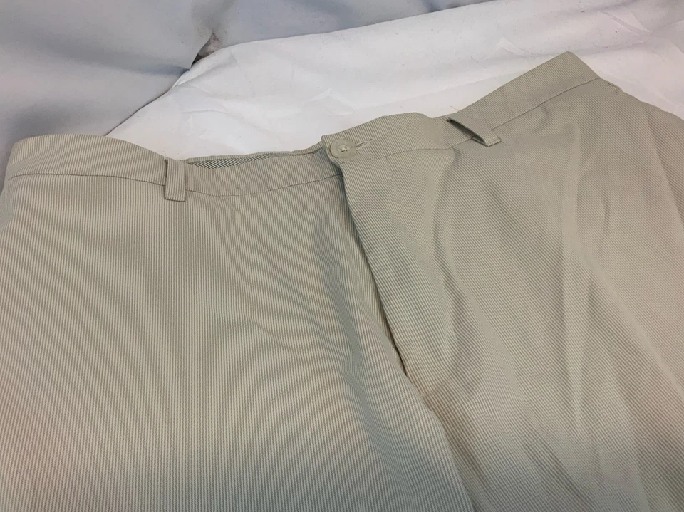 Pantalones Cortos de Golf Ashworth Talla 38 Beige Algodón Pima Poli Frontal Perú Como Nuevos YGI G1-24 Foto 3 de 4