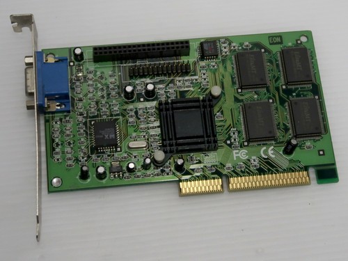 3DLabs Permedia II, 8MB, AGP 2x, DA334, VIDEO CARD - WORKING!